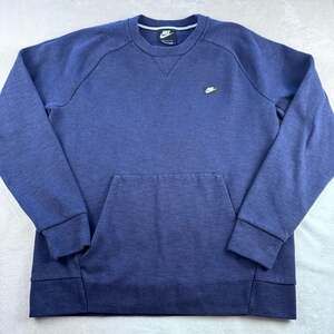 Nike Crewneck kangaroo pocket navy blue large